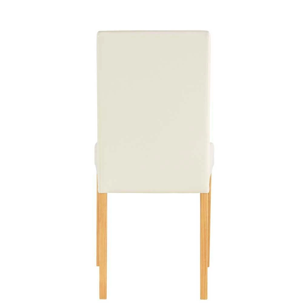 Essstuhl In Creme & Kiefer - Ronn (2er Set) - Image 4