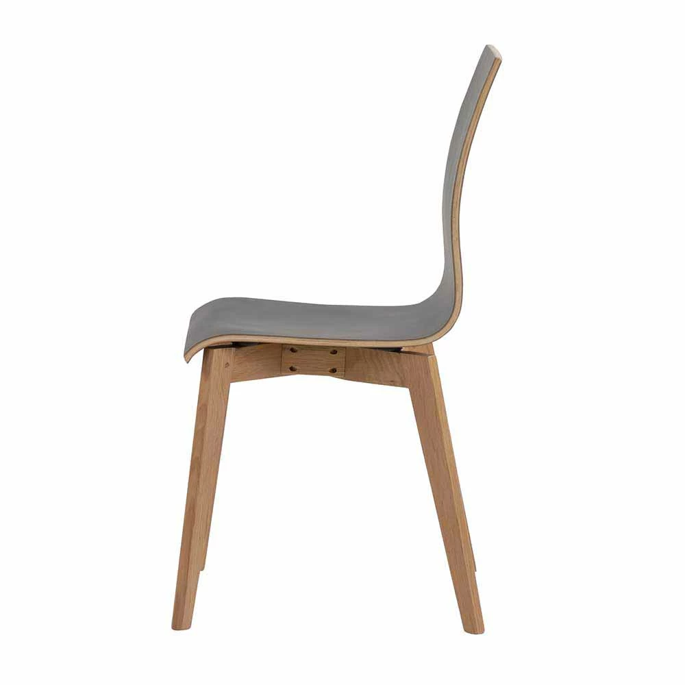 Essstuhl In Schwarz & Natur - Vulias (2er Set) - Image 4