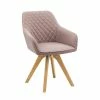 Essstuhl Mit Armlehnen In Rosa - Mazarena (2er Set) 2 Essstuhl Mit Armlehnen In Rosa - Mazarena (2er Set) -Dariana shop essstuhl mit armlehnen in rosa webstoff eiche massivholz mazarena f