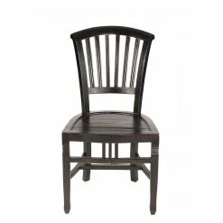 Essstuhl Islando In Schwarzbraun