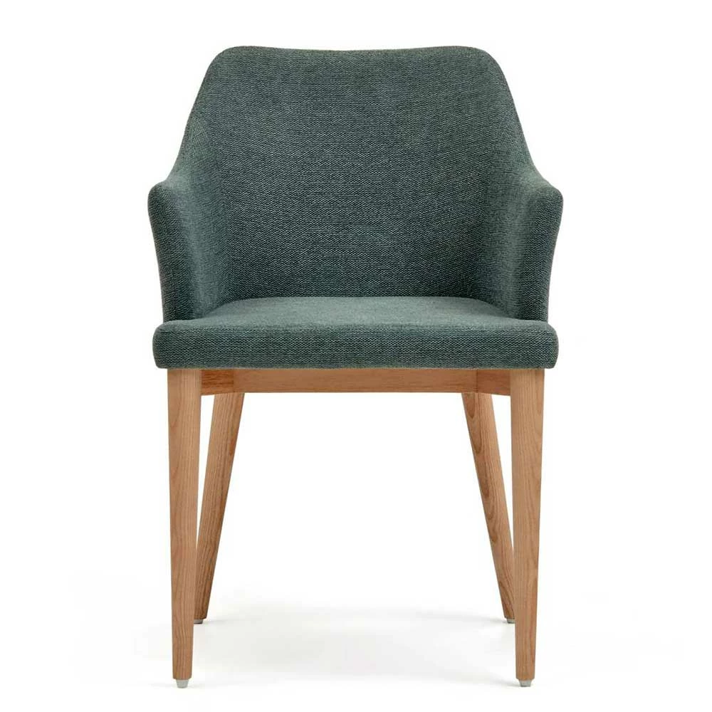 Esstisch Armlehnenstühle In Dunkelgrün - Ise (4er Set) - Image 2