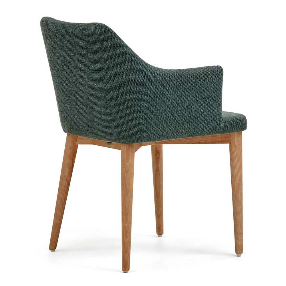 Esstisch Armlehnenstühle In Dunkelgrün - Ise (4er Set) - Image 4