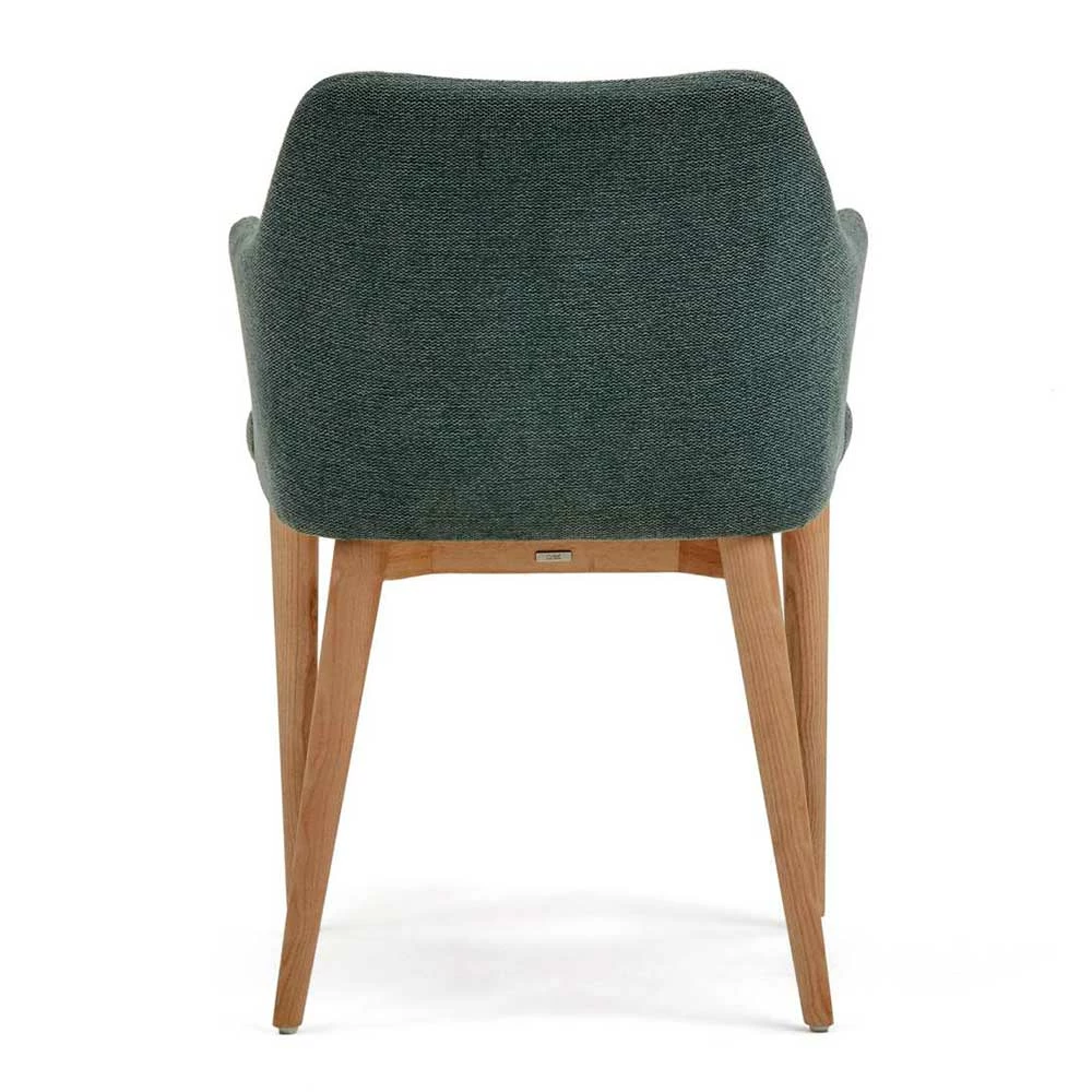 Esstisch Armlehnenstühle In Dunkelgrün - Ise (4er Set) - Image 5