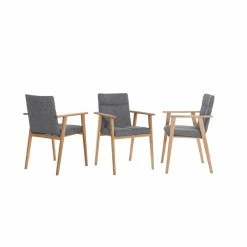 Esstisch Armlehnenstuhl Gepolstert - Tucina 12 Esstisch Armlehnenstuhl Gepolstert - Tucina -Dariana shop esstisch armlehnenstuhl gepolstert mit stoff grau holz eiche tucina 04