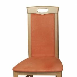 Esstisch Stuhl In Terracotta Sheffield & Buche (2er Set) -Dariana shop esstisch stuhl in terracotta buche sheffield 02