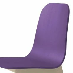 Esstisch Stuhl In Violett & Buche Gebleicht - Daiana -Dariana shop esstisch stuhl in violett buche gebleicht massivholzgestell daiana 02