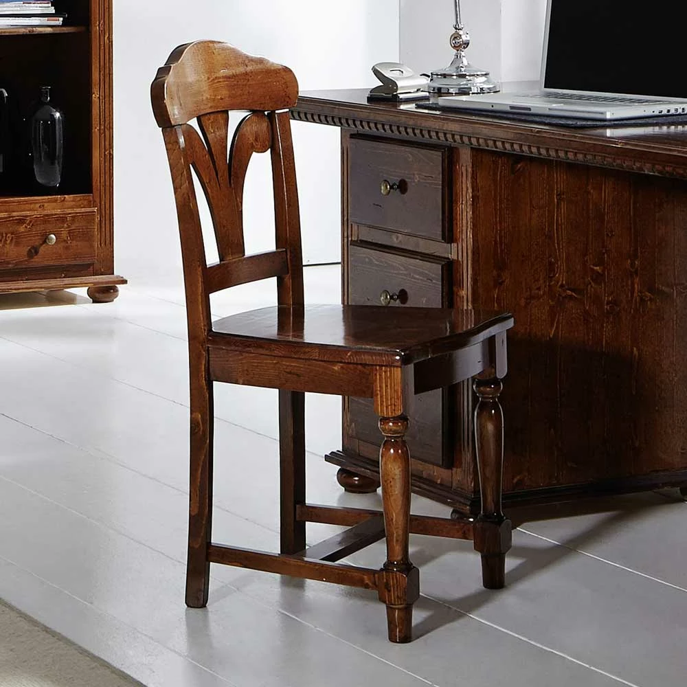 Esstischstuhl Croscona in Braun Esstischstuhl Croscona In Braun -Dariana shop esstischstuhl braun fichte massivholz croscona 01