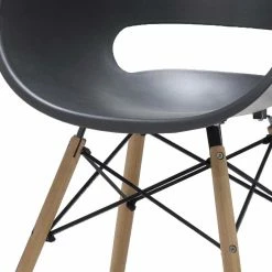 Esstischstuhl In Grau & Natur Buche - Jessma (4er Set) 6 Esstischstuhl In Grau & Natur Buche - Jessma (4er Set) -Dariana shop esstischstuhl in grau natur buche aus kunststoff echtholz jessma 04