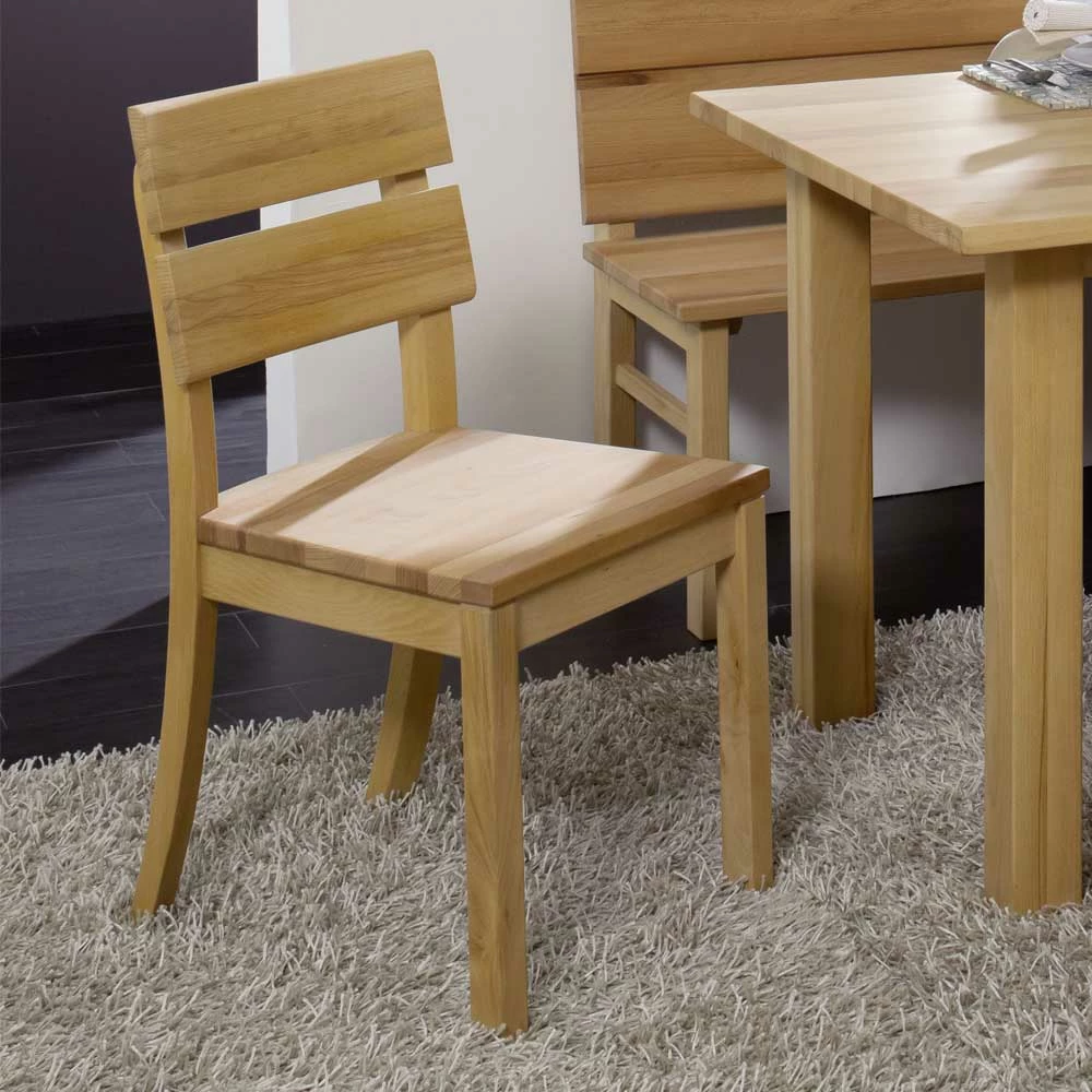 Esstischstuhl Licko Aus Kernbuche Massivholz - Image 2