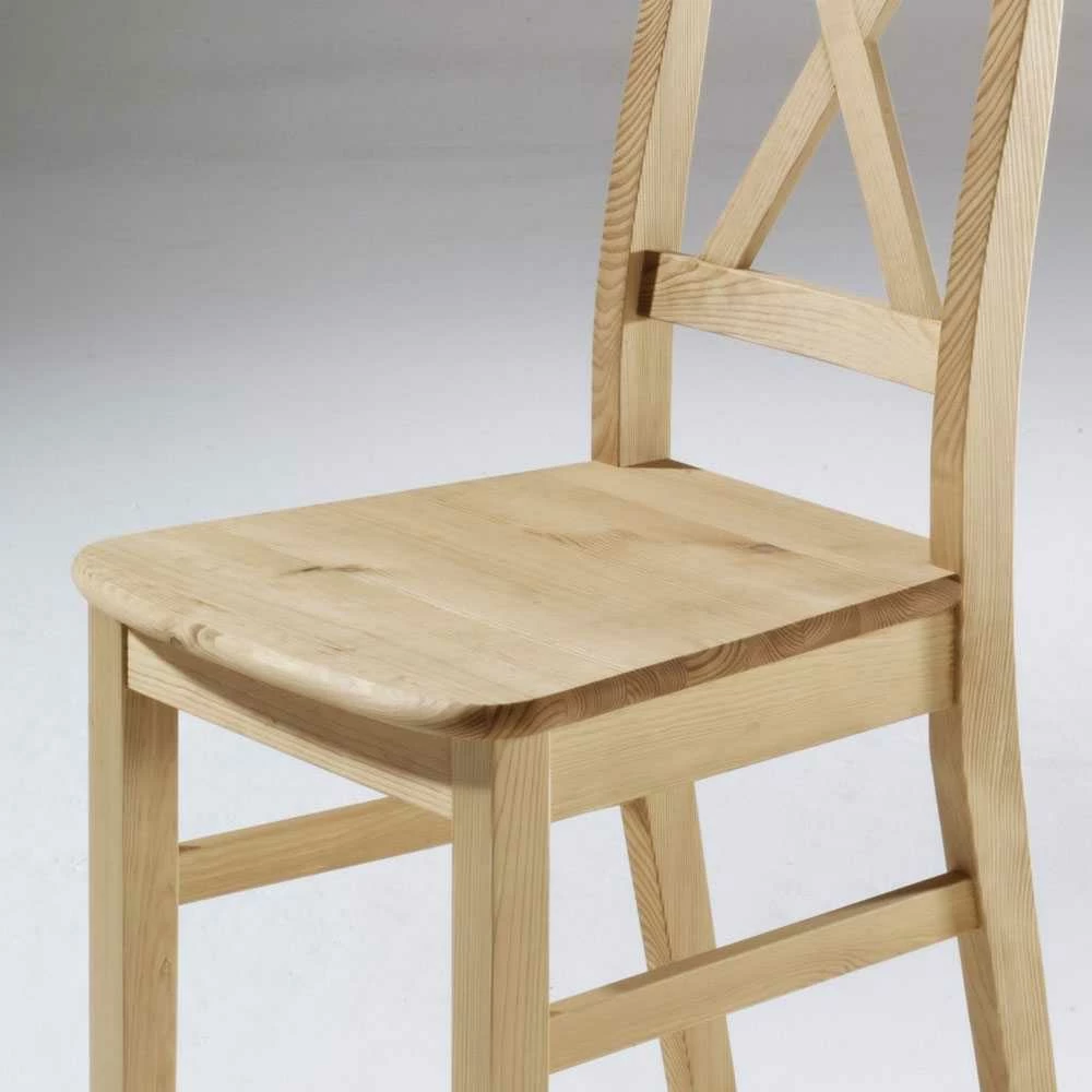 Esstischstuhl Piatra Aus Kiefer Massivholz (2er Set) - Image 4