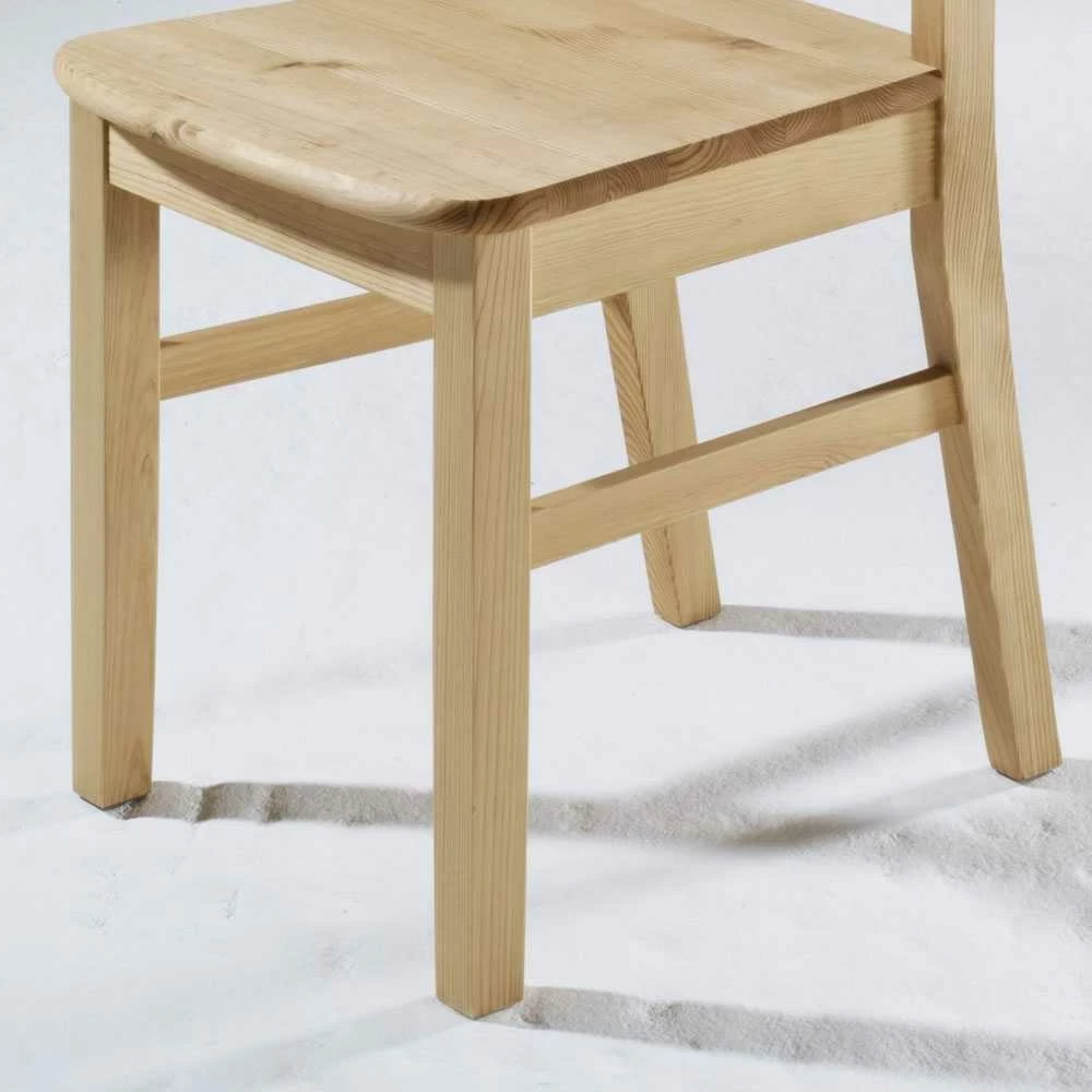 Esstischstuhl Piatra Aus Kiefer Massivholz (2er Set) - Image 5