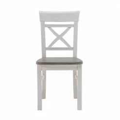 Esstischstuhl Yoan In Weiß-Grau (2er Set)