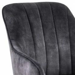 Esszimmer Armlehnstuhl Drehbar - Taly (2er Set) -Dariana shop esszimmer armlehnstuhl drehbar in anthrazit velours taly 03