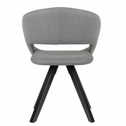 Esszimmer Designstuhl In Hellgrau Stoff - Liseola 5 Esszimmer Designstuhl In Hellgrau Stoff - Liseola -Dariana shop esszimmer designstuhl in hellgrau stoff und schwarz holz liseola 03