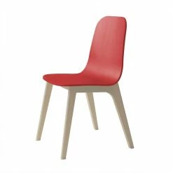 Esszimmer & Küche Designstuhl In Rot - Worker