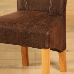 Esszimmer Polsterstuhl Giordano In Braun (2er Set) -Dariana shop esszimmer polsterstuhl braun kunstlederbezug giordano 03