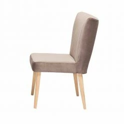 Esszimmer Polsterstuhl Kalinca In Velours Taupe 10 Esszimmer Polsterstuhl Kalinca In Velours Taupe -Dariana shop esszimmer polsterstuhl velours taupe feste gurtfederung kalinca 02