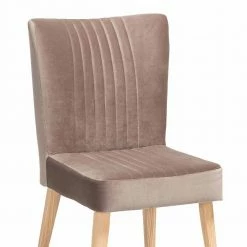 Esszimmer Polsterstuhl Kalinca In Velours Taupe 12 Esszimmer Polsterstuhl Kalinca In Velours Taupe -Dariana shop esszimmer polsterstuhl velours taupe feste gurtfederung kalinca 04