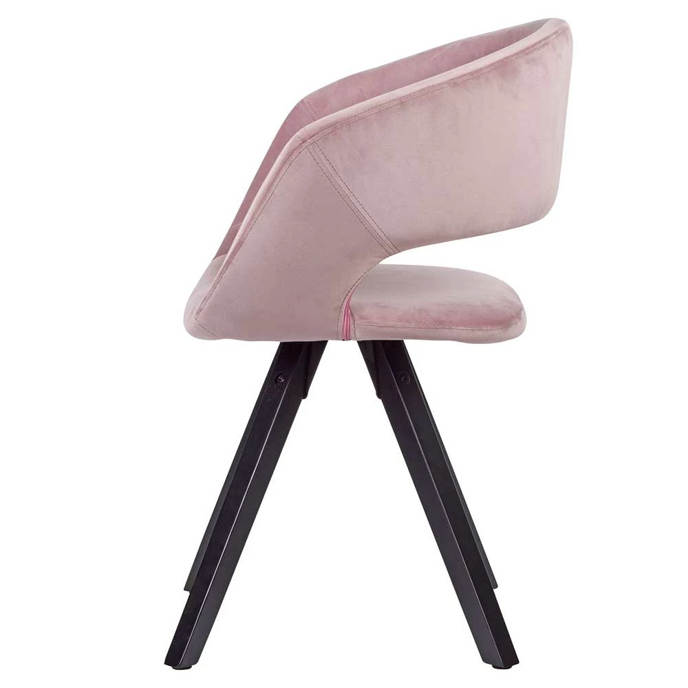 Esszimmer Samtstuhl In Rosa - Savane - Image 3