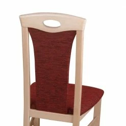 Esszimmer Stuhl In Bordeaux Rot Lebrufe & Buche (2er Set) -Dariana shop esszimmer stuhl in bordeaux rot buche lebrufe 03
