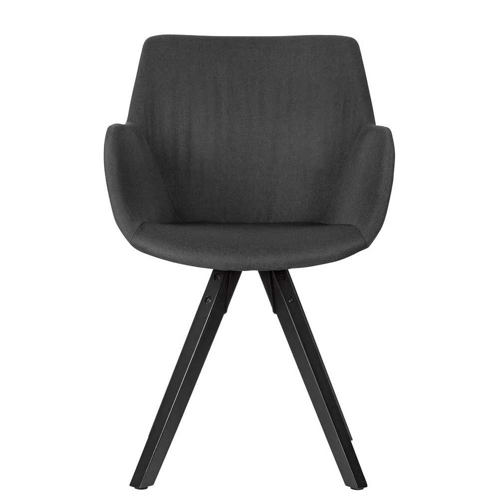 Esszimmer Tischsessel In Schwarz - Heraklion (2er Set) - Image 2