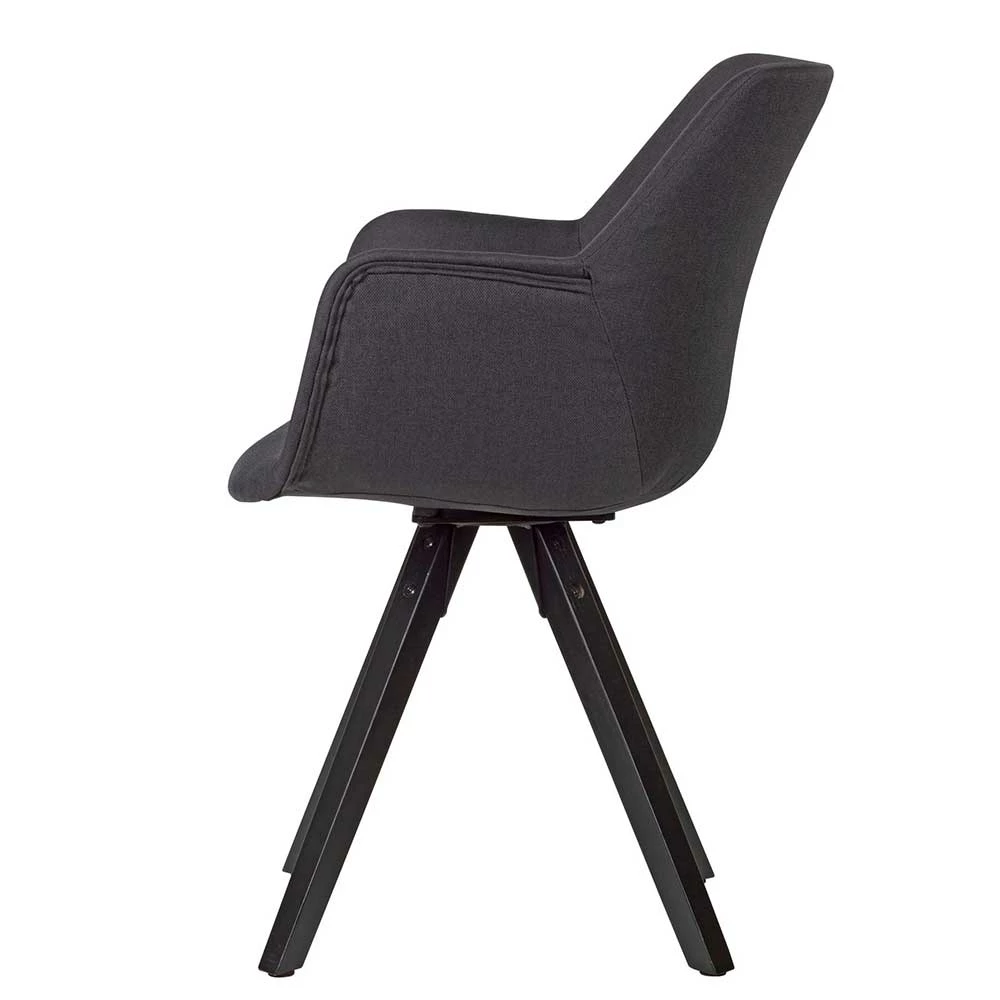 Esszimmer Tischsessel In Schwarz - Heraklion (2er Set) - Image 3