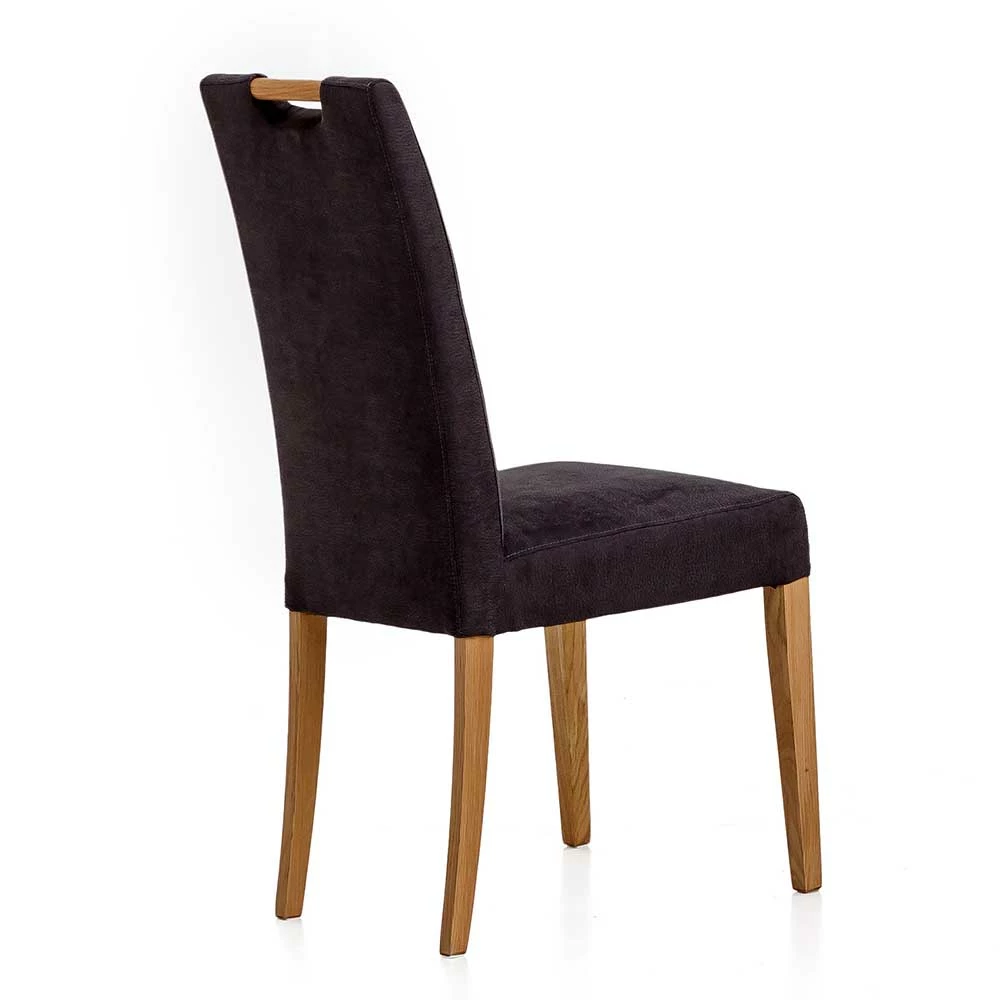 Esszimmerstuhl In Anthrazit & Eiche Natur - Giulietta - Image 4