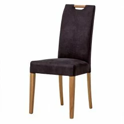 Esszimmerstuhl In Anthrazit & Eiche Natur - Giulietta