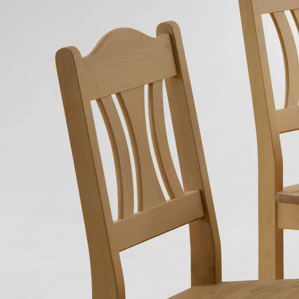 Esszimmerstuhl Laticosia Aus Kiefer Massiv (2er Set) - Image 3