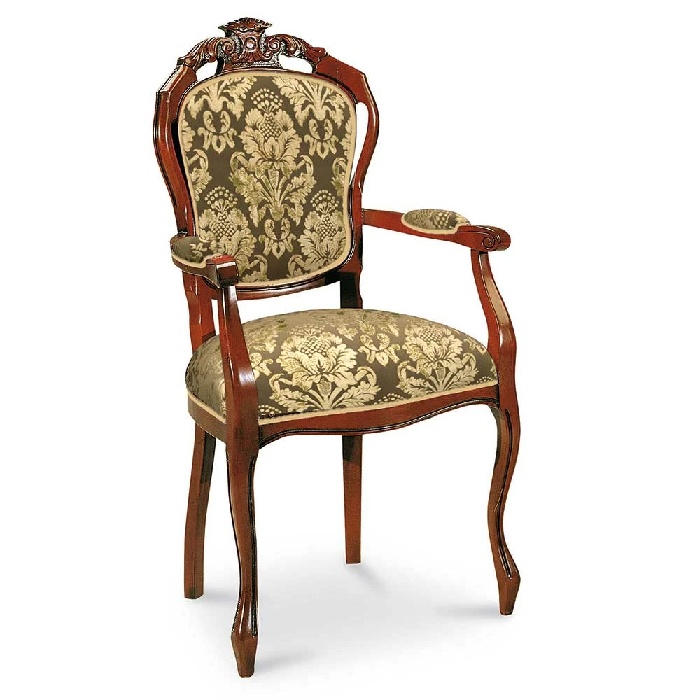 Esszimmerstuhl Mit Armlehnen Im Barockstil - Vennezo - Image 2