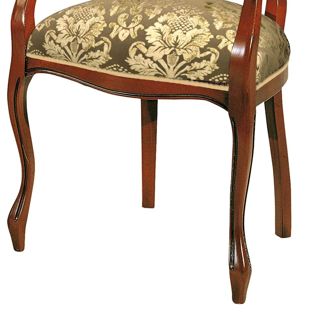 Esszimmerstuhl Mit Armlehnen Im Barockstil - Vennezo - Image 4