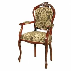 Esszimmerstuhl Mit Armlehnen Im Barockstil - Vennezo