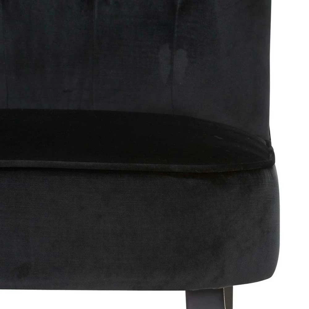 Extravaganter Samt Stuhl Mit 46 Cm Sitzhöhe - Holmes - Image 5