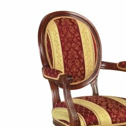 Gepolsterter Medaillonstuhl Magari Mit Armlehnen -Dariana shop gepolsterter medaillonstuhl mit armlehnen magari 02