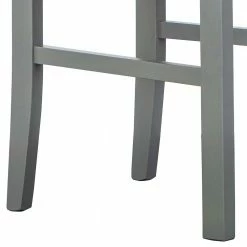 Graue Holzstühle Mit Polstersitz - Nepplan (2er Set) -Dariana shop graue holzstuehle mit polstersitz webstoff nepplan 04