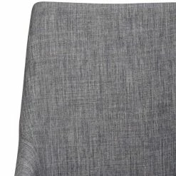 Grauer Polsterstuhl Jonathan Mit Massivholz Gestell Weiß (2er Set) -Dariana shop grauer polsterstuhl mit massivholz gestell weiss jonathan 05