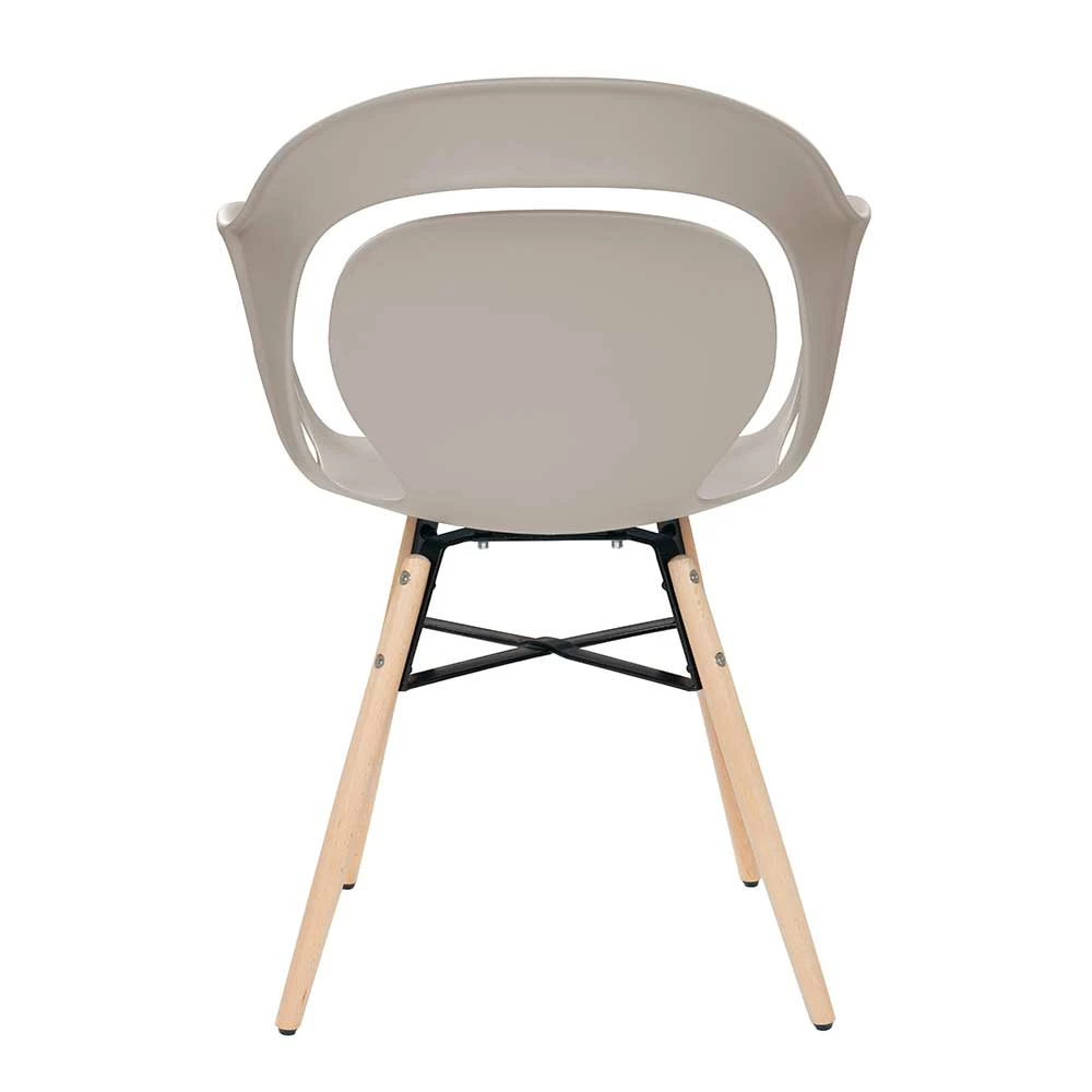 Günstiger Design Schalenstuhl in Beige - Ligurian (4er Set) Günstiger Design Schalenstuhl In Beige - Ligurian (4er Set) -Dariana shop guenstiger design schalenstuhl in beige kunststoff mit holz ligurian 04
