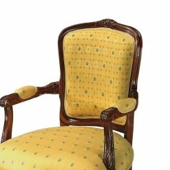 Herrschaftlicher Polsterstuhl Magari Mit Stoff Gelb Muster 4 Herrschaftlicher Polsterstuhl Magari Mit Stoff Gelb Muster -Dariana shop herrschaftlicher polsterstuhl mit stoff gelb muster magari 03