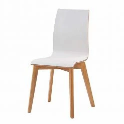 Hochdrucklaminat Stuhl In Weiß - Sonda (2er Set)