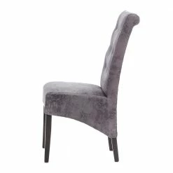 Hochlehner Dexter In Grau (2er Set) 5 Hochlehner Dexter In Grau (2er Set) -Dariana shop hochlehner in grau mit buche massivholz fuessen dexter 03