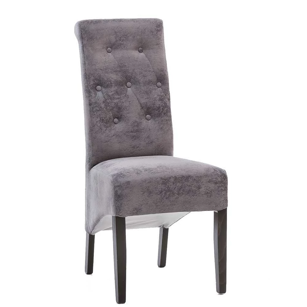 Hochlehner Dexter in Grau (2er Set) Hochlehner Dexter In Grau (2er Set) -Dariana shop hochlehner in grau mit buche massivholz fuessen