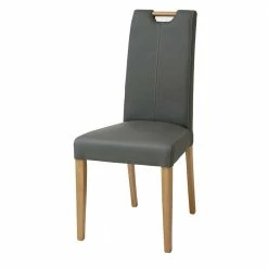 Hochlehner Polsterstuhl Aus Kunstleder - Secionas