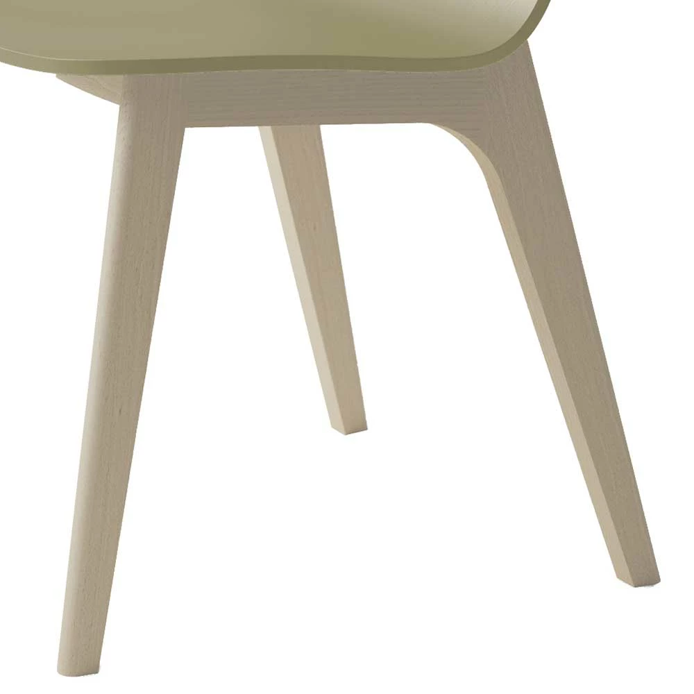 Hochwertiger Stuhl in Taupe lackiert - Lynn Hochwertiger Stuhl In Taupe Lackiert - Lynn -Dariana shop hochwertiger stuhl in taupe lackiert mit holzgestell gebleicht lynn 03