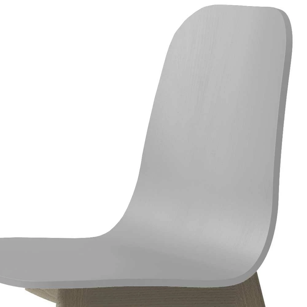 Holz Essstuhl in Grau Metallic - Yves Holz Essstuhl In Grau Metallic - Yves -Dariana shop holz essstuhl in grau metallic und trueffelfarben lackiert yves 02