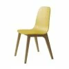 Holz Esstischstuhl In Gelb - Selvas