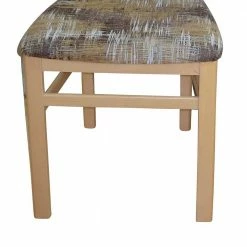 Holz Stuhl Für Esszimmer Karoline Mit Musterstoff Braun Beige (2er Set) -Dariana shop holz stuhl fuer esszimmer mit musterstoff braun beige karoline 04