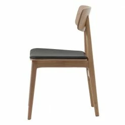 Holzstühle In Eiche Bianco - Haida (2er Set) 4 Holzstühle In Eiche Bianco - Haida (2er Set) -Dariana shop holzstuehle in eiche bianco mit kunstleder sitz schwarz haida 02