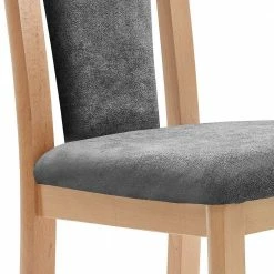 Holzstühle Mit Polsterung - Ruberta (2er Set) 11 Holzstühle Mit Polsterung - Ruberta (2er Set) -Dariana shop holzstuehle mit polsterung in grau klassisch modern ruberta 03