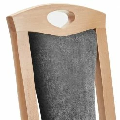 Holzstühle Mit Polsterung - Ruberta (2er Set) 12 Holzstühle Mit Polsterung - Ruberta (2er Set) -Dariana shop holzstuehle mit polsterung in grau klassisch modern ruberta 04