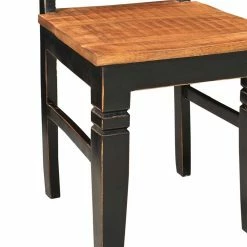 Holzstühle Sentiments In Schwarz (2er Set) 5 Holzstühle Sentiments In Schwarz (2er Set) -Dariana shop holzstuehle schwarz shabby chic sentiments 04